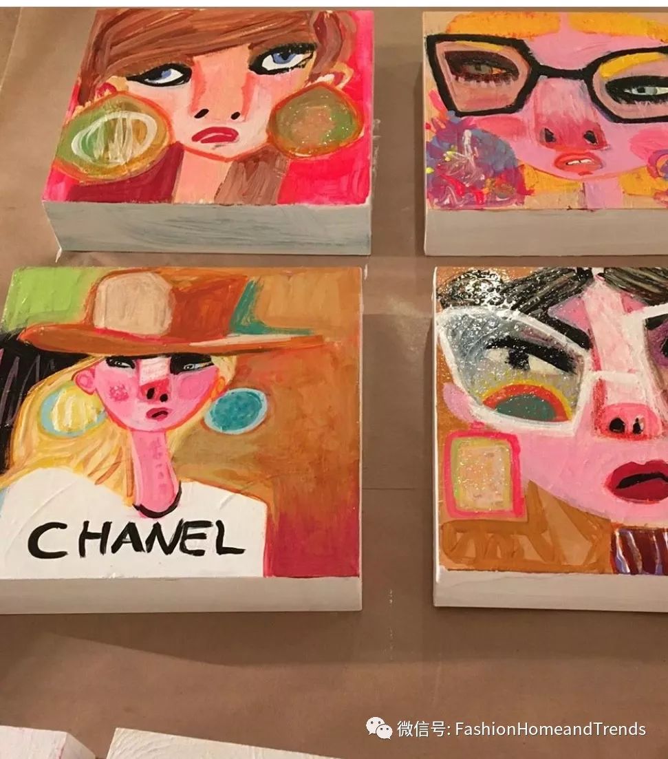 鬼才插画家nicolebrodar的色彩时尚圣经fashion艺术