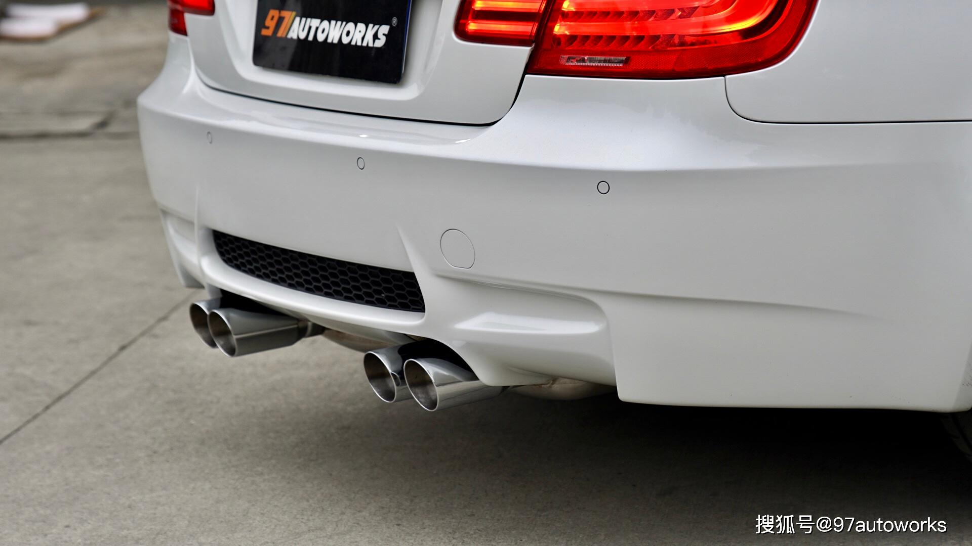 宝马m3e92改装eisenmann排气