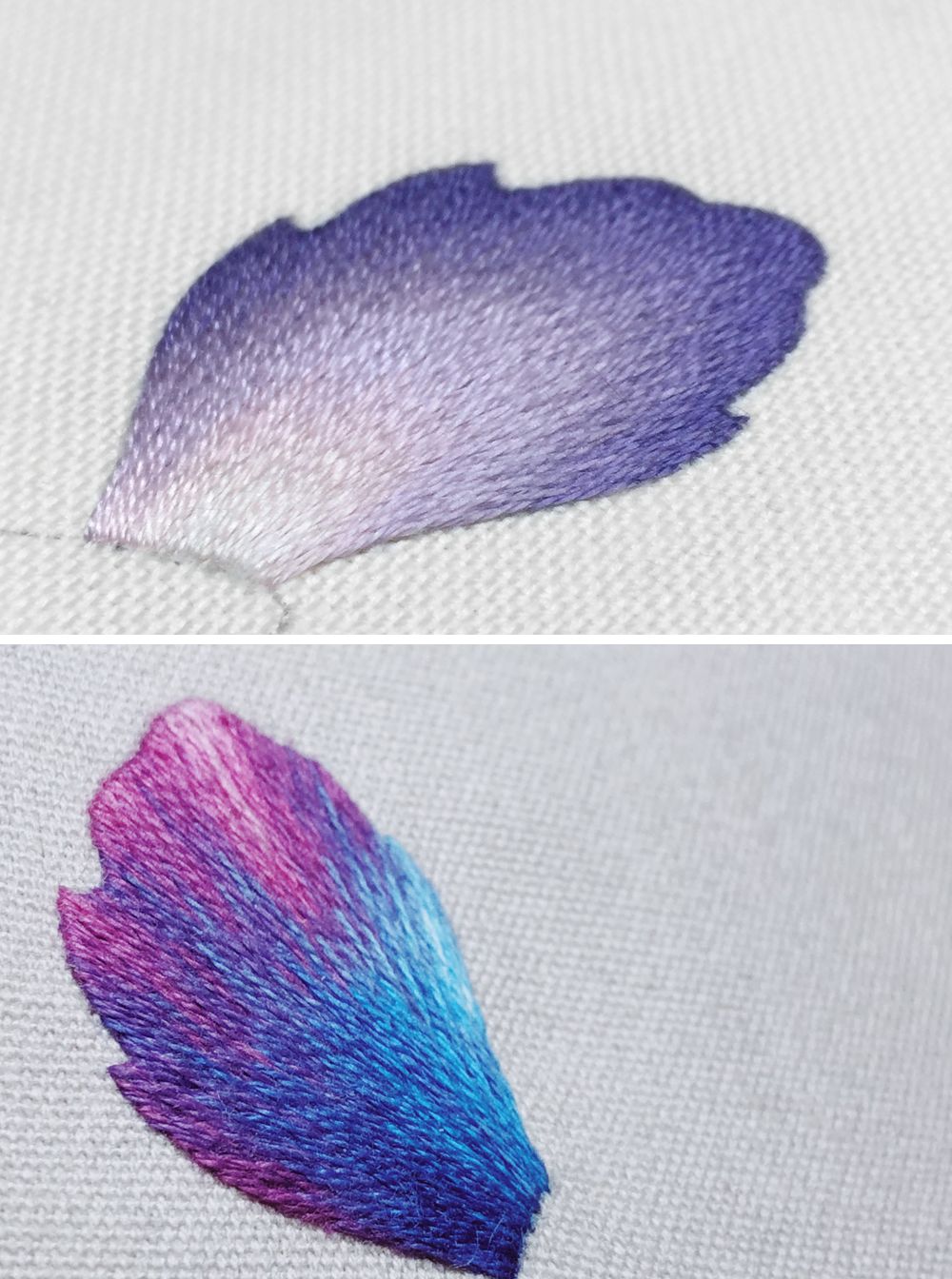 show绣色草木人间套针刺绣进阶网络课程63第3期