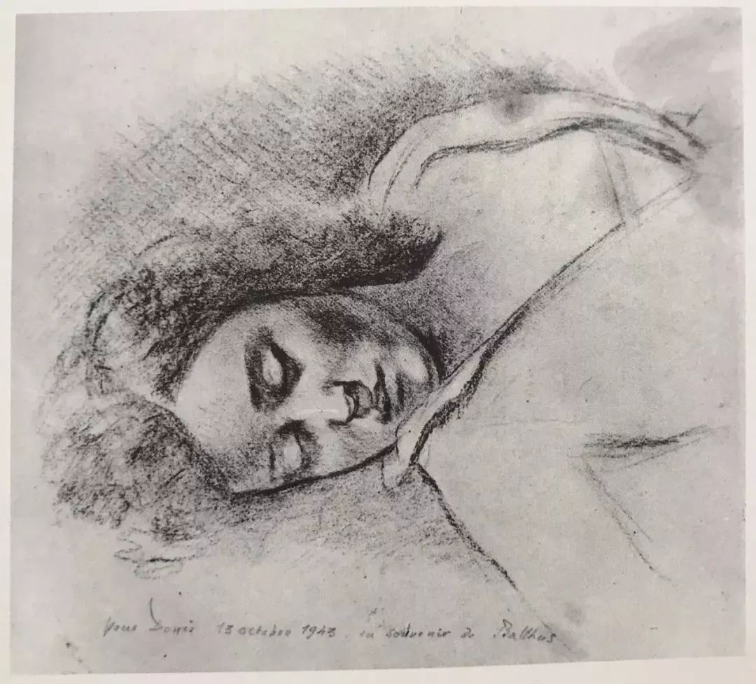 20世纪最伟大画家巴尔蒂斯素描整理最全的一次