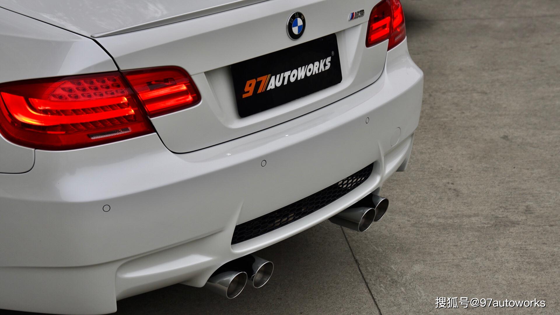 宝马m3e92改装eisenmann排气