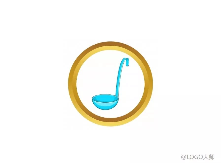 勺子元素logo设计合集鉴赏