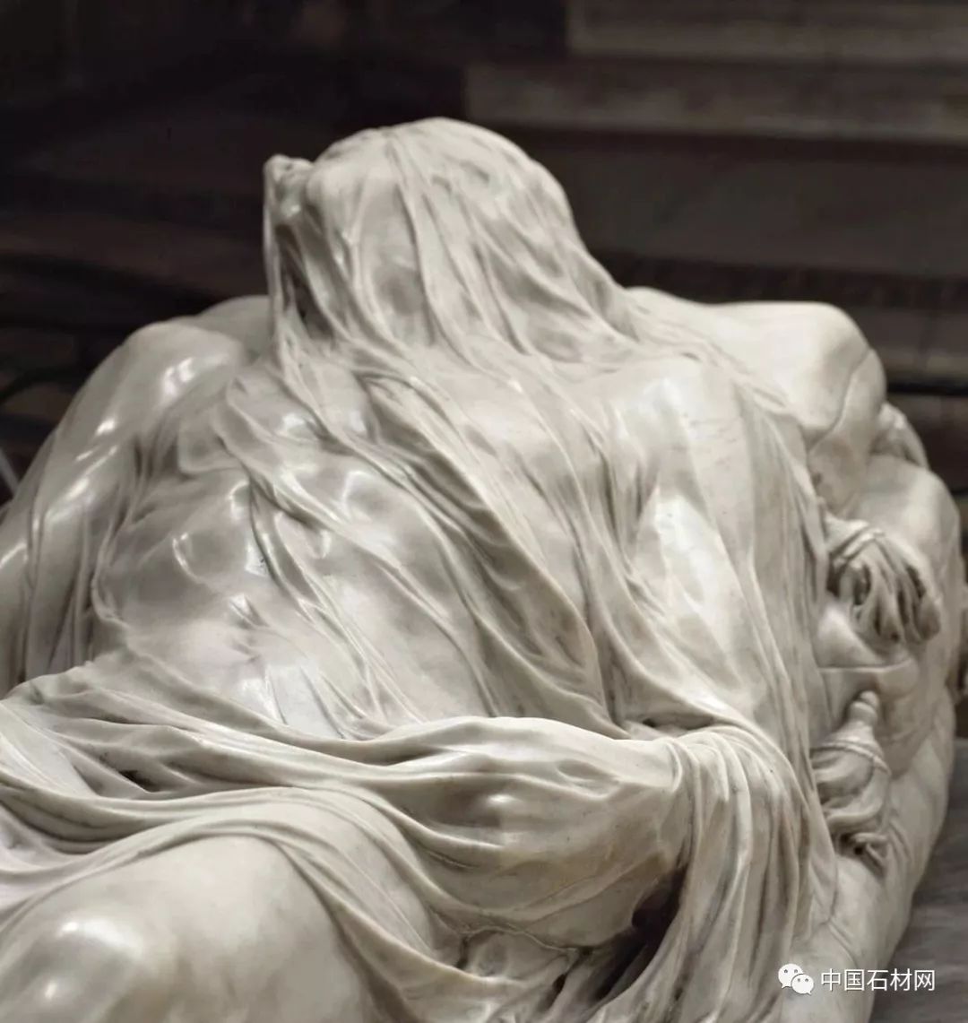 在坚硬的大理石雕塑上运用蒙纱技法让人叹为观止美得无法挪开眼
