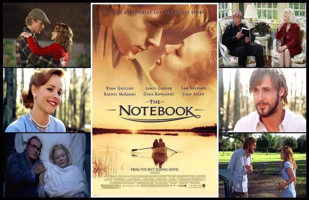 是的,就是这部2004年的浪漫爱情电影《恋恋笔记本》(the notebook),让