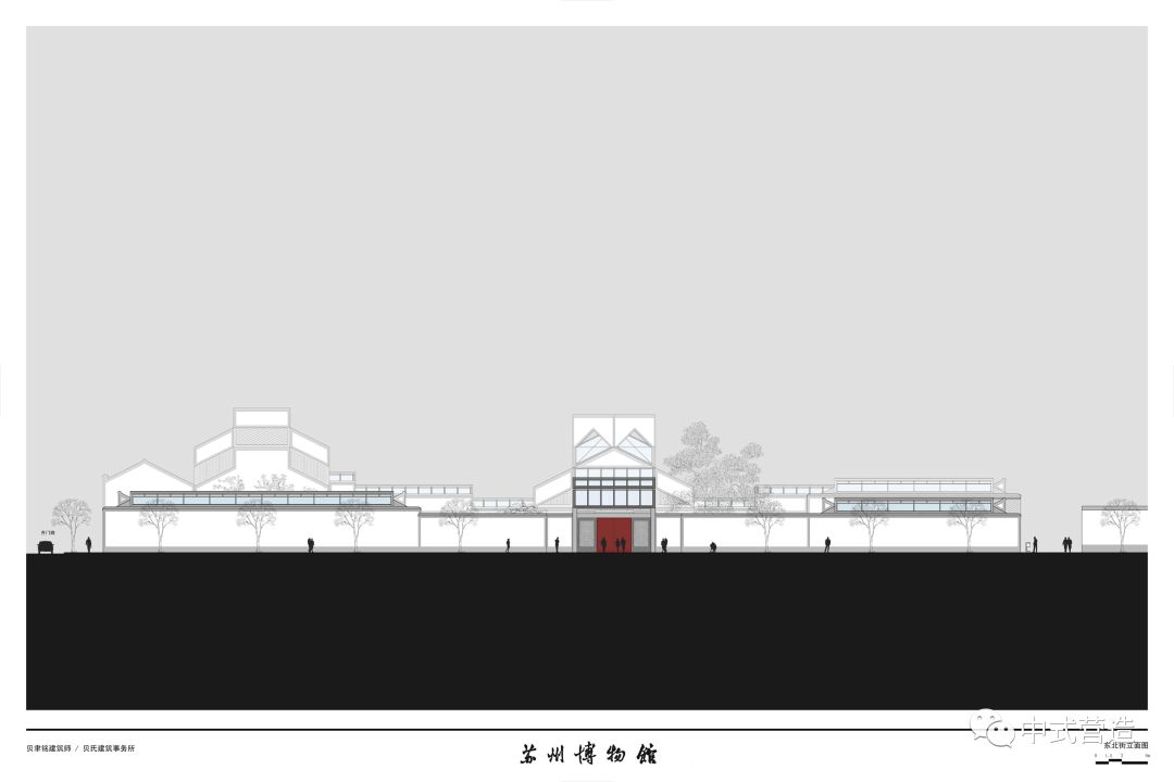 贝聿铭作品赏析 】第二部分苏州博物馆片石假山手绘图2003年—2006年