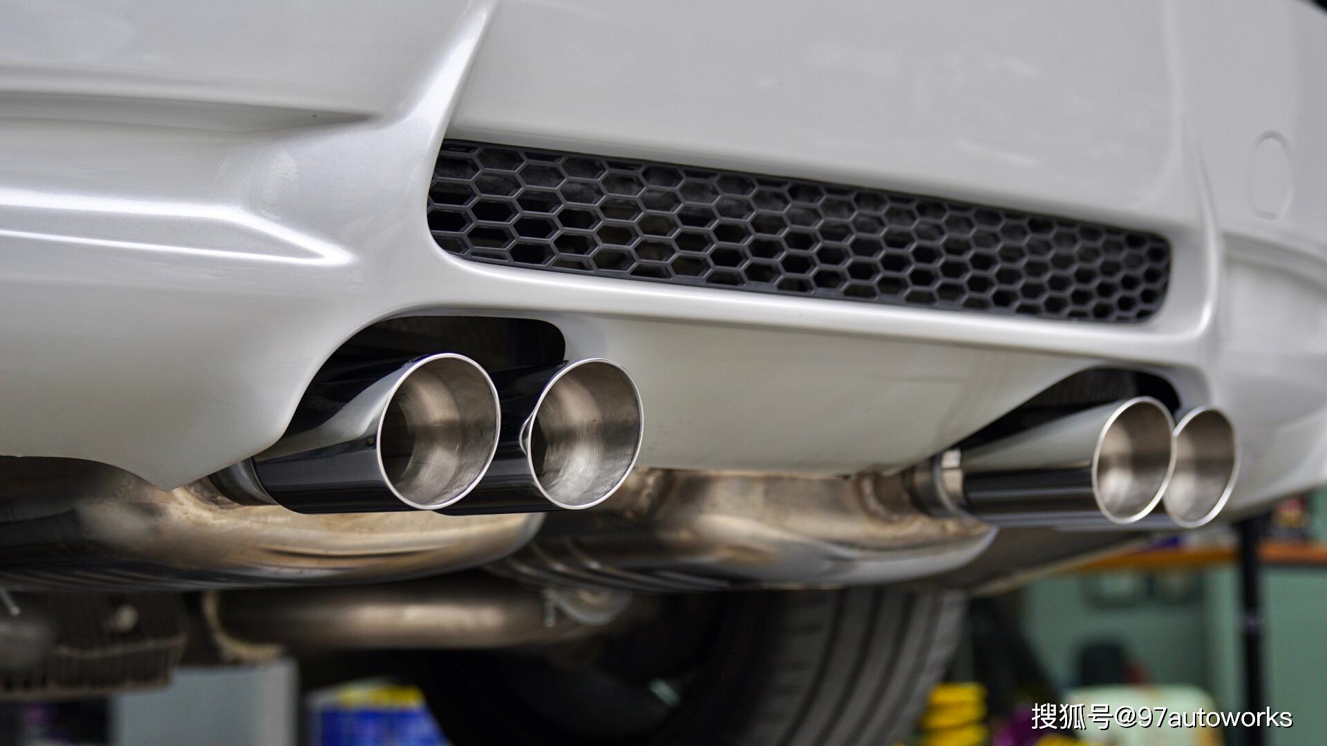 宝马m3e92改装eisenmann排气