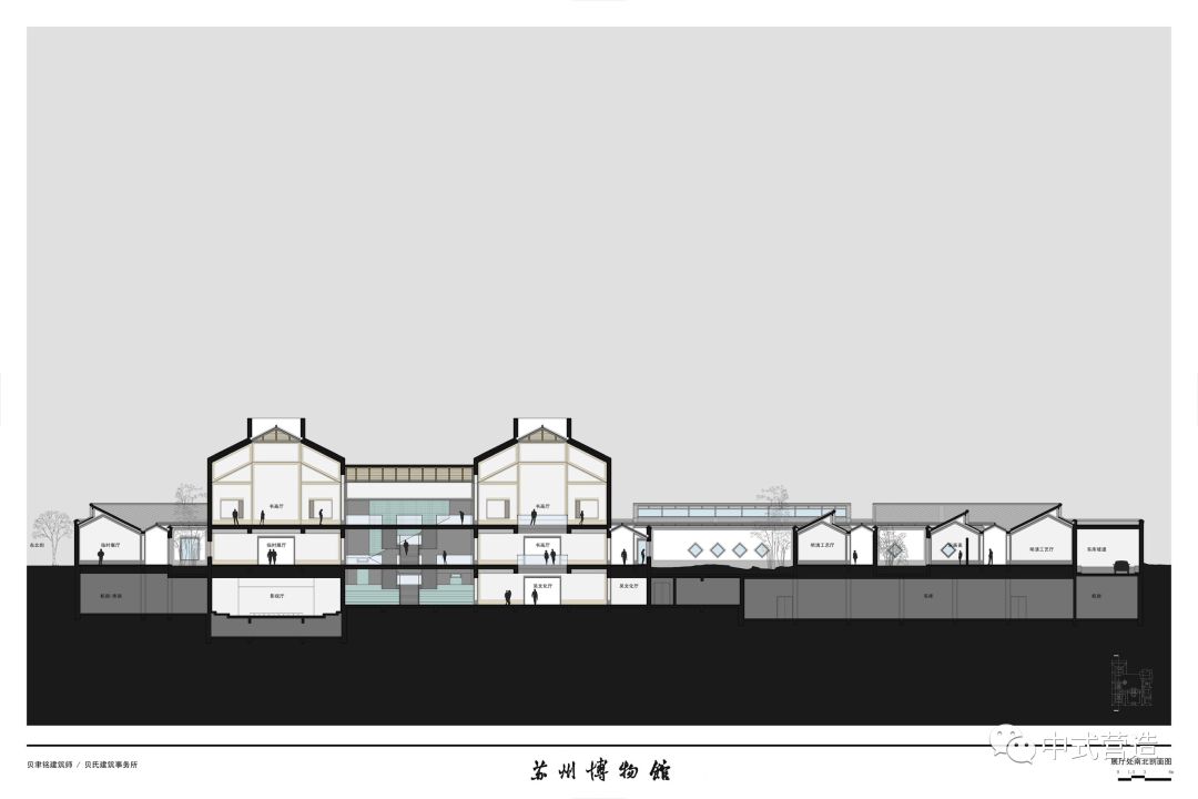 贝聿铭作品赏析 】第二部分苏州博物馆片石假山手绘图2003年—2006年