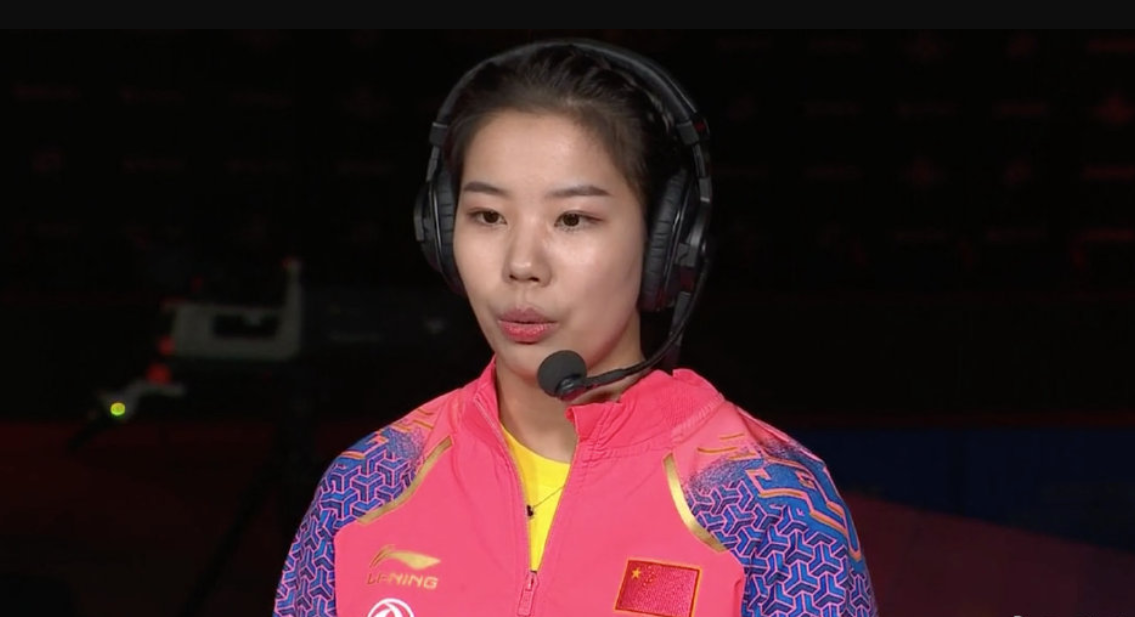 樊振东搭档妆容精致认不出,客串解说声音获赞超好听_顾玉婷