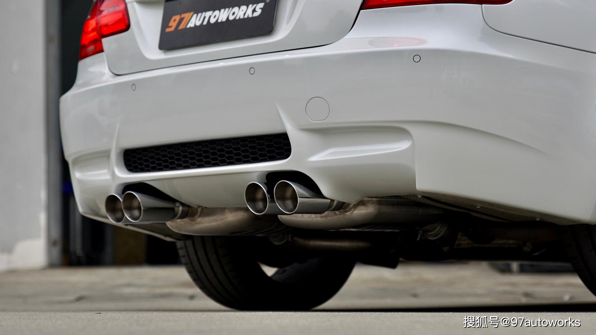 宝马m3e92改装eisenmann排气