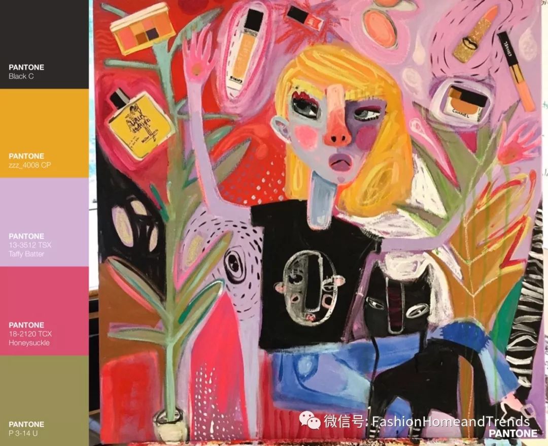 鬼才插画家nicolebrodar的色彩时尚圣经fashion艺术