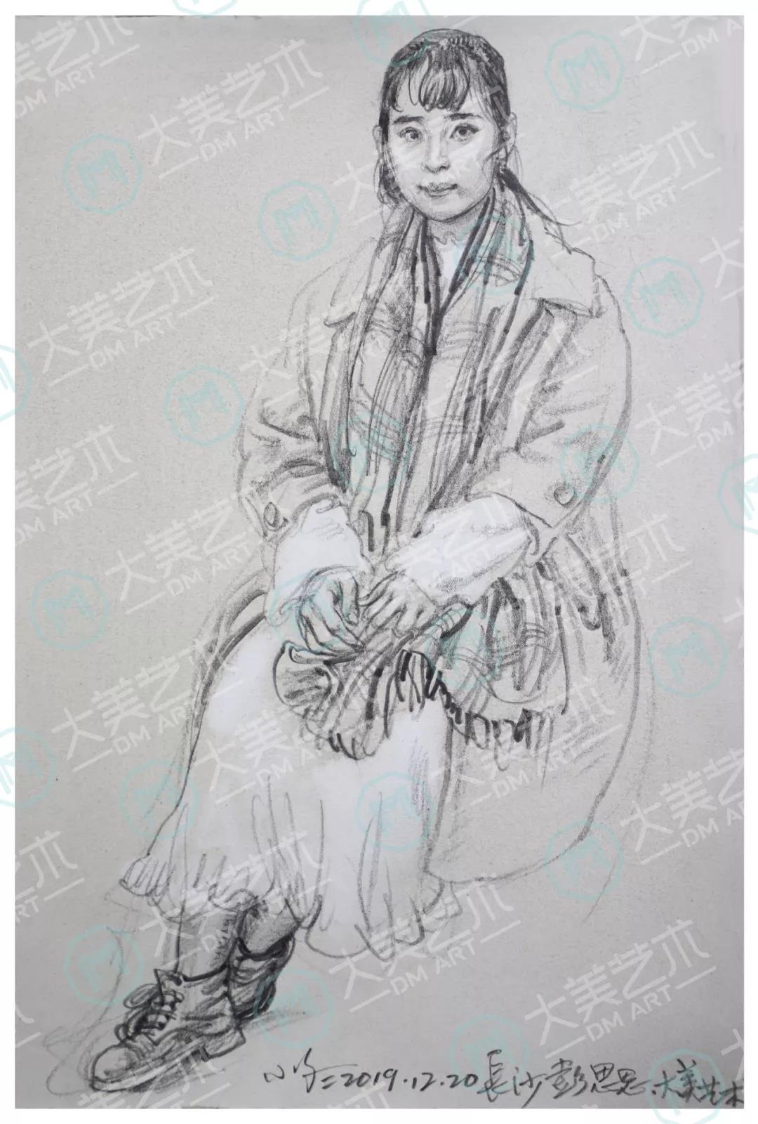 于小冬老师速写讲学入课堂大美艺术美术基础教育教研活动