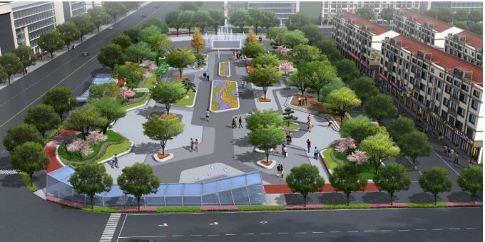 好消息上饶市中心广场还有半个月就要和大家见面啦