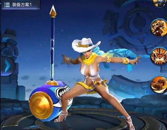 第一款:钟无艳的"海滩丽影"虽说钟无艳的原画十分不好看,但官方却在