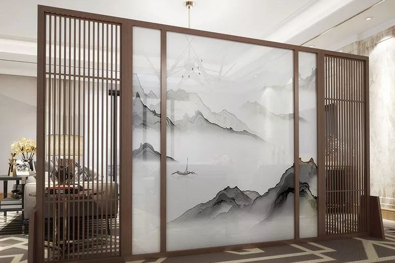 冰彩活画屏风|中国式的空间之美