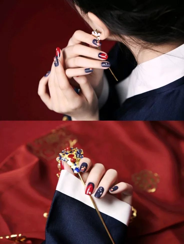 迎接春节的仪式感,怎么能少了换上国风美甲?_中国