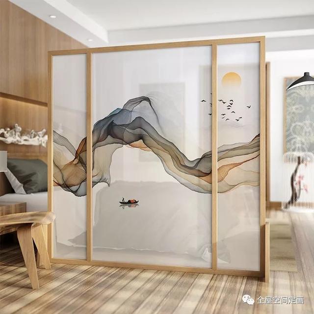 冰彩活画屏风|中国式的空间之美
