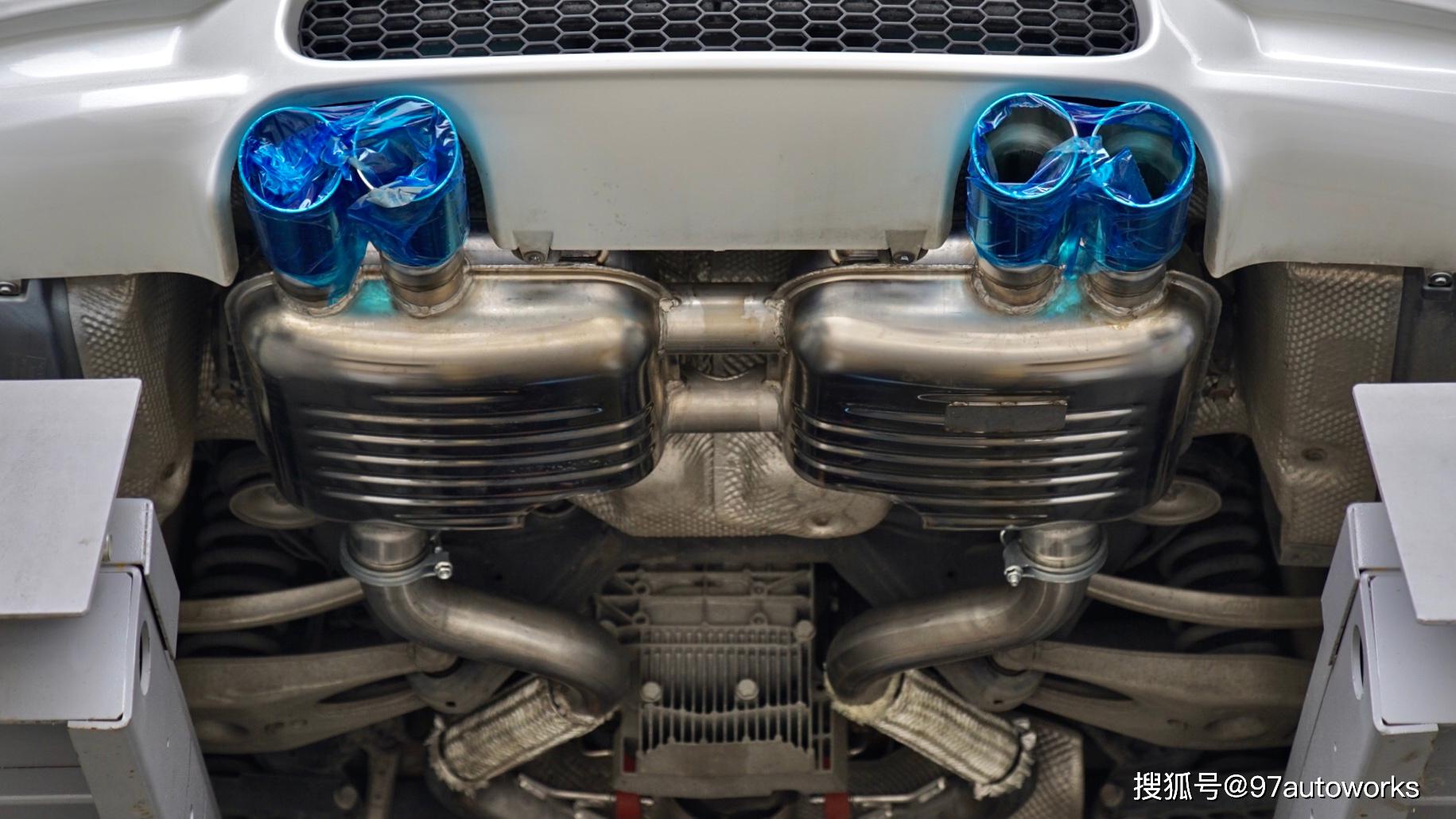 宝马m3e92改装eisenmann排气