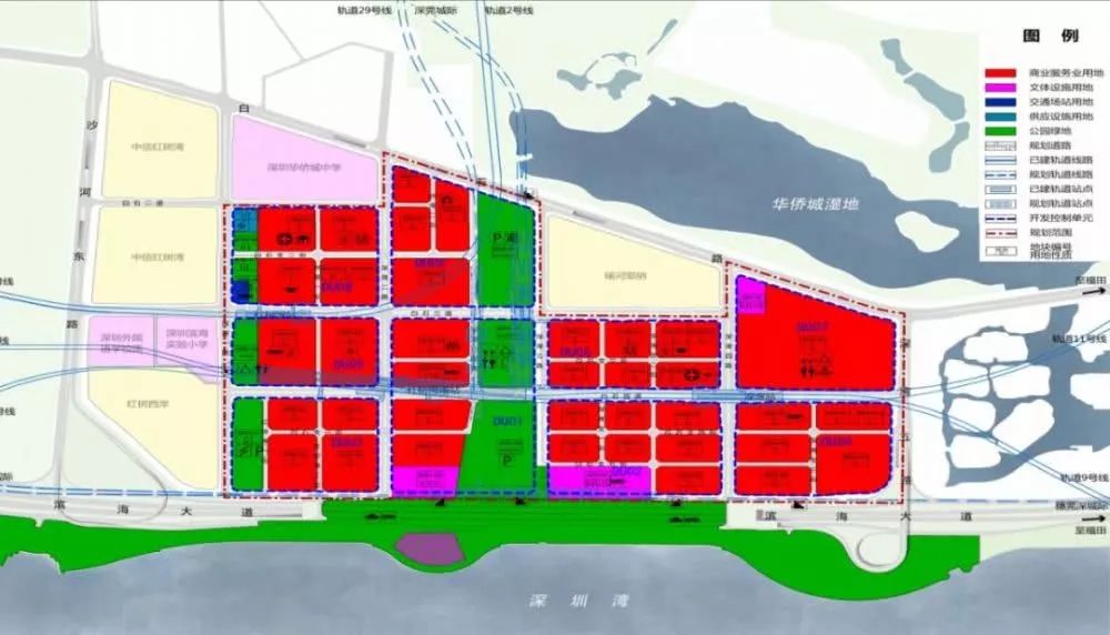 深圳湾超级总部基地是目前深圳规划等级最高,最优质的总部基地,作为