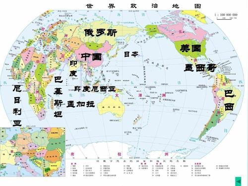 我们看一下美国和日本的地理位置可以发现一件事,这两个国家都是位于