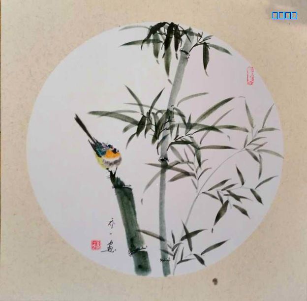 专访时得知,乔一在写意花鸟画中的颇深造诣,确实尽