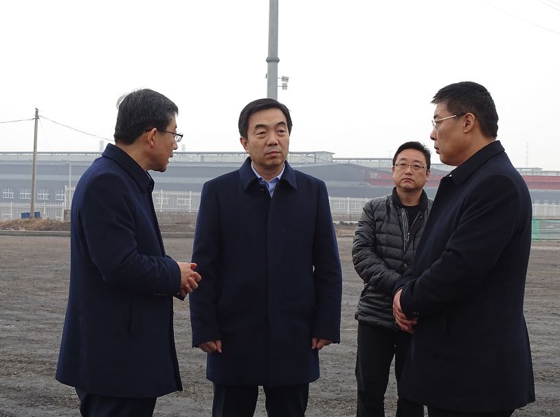 韩城市代市长亢振峰到经开区调研谋划2020年重点工作