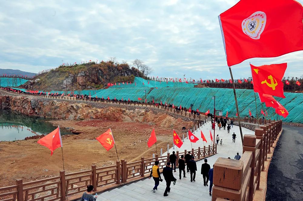 今天瑞金浴血瑞京景区盛大开业