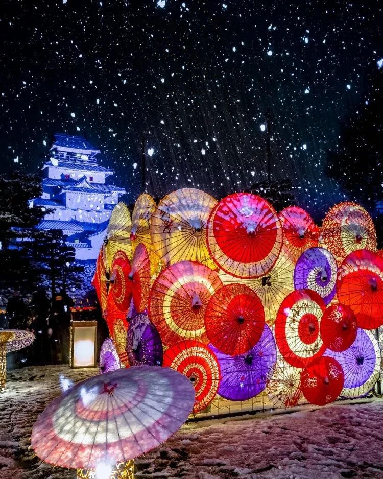 绝美日本冬日祭你想和谁一起去呢