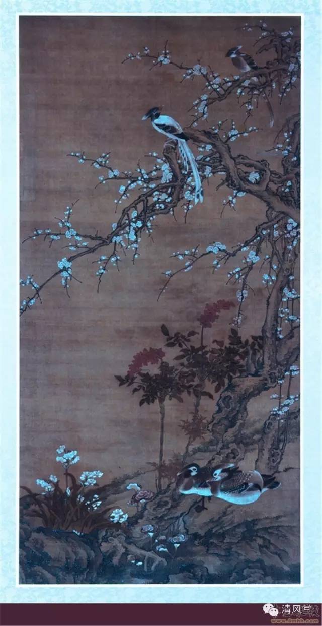 高清美国弗利尔美术馆的中国古代花鸟画