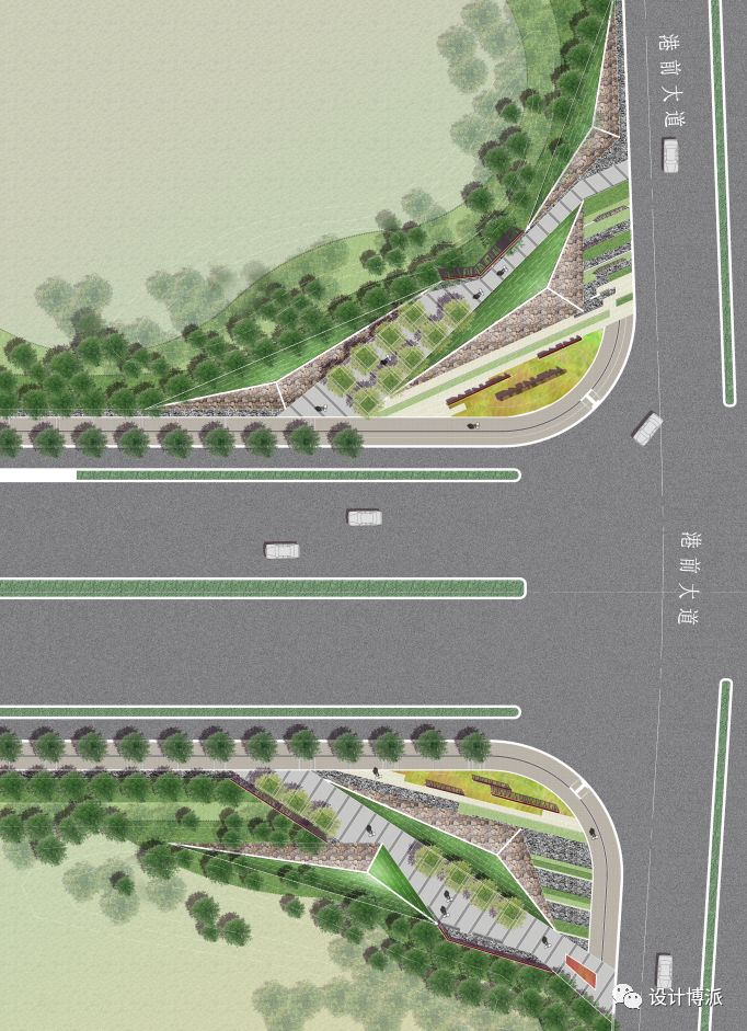 今天带你一起研究最新道路景观平面图