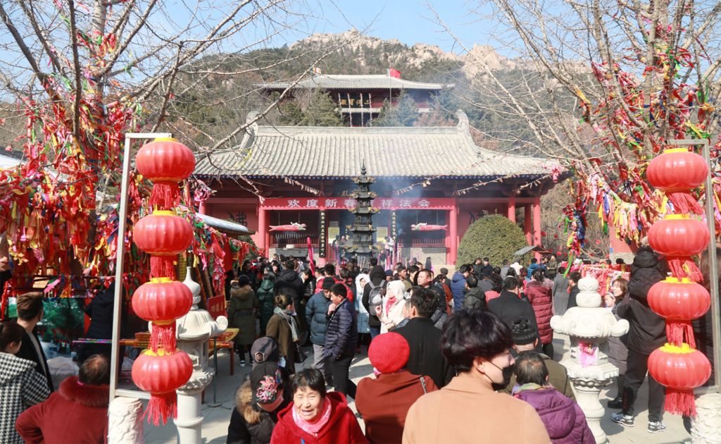 荡涤心灵篇章赤山春节庙会的核心内容之一