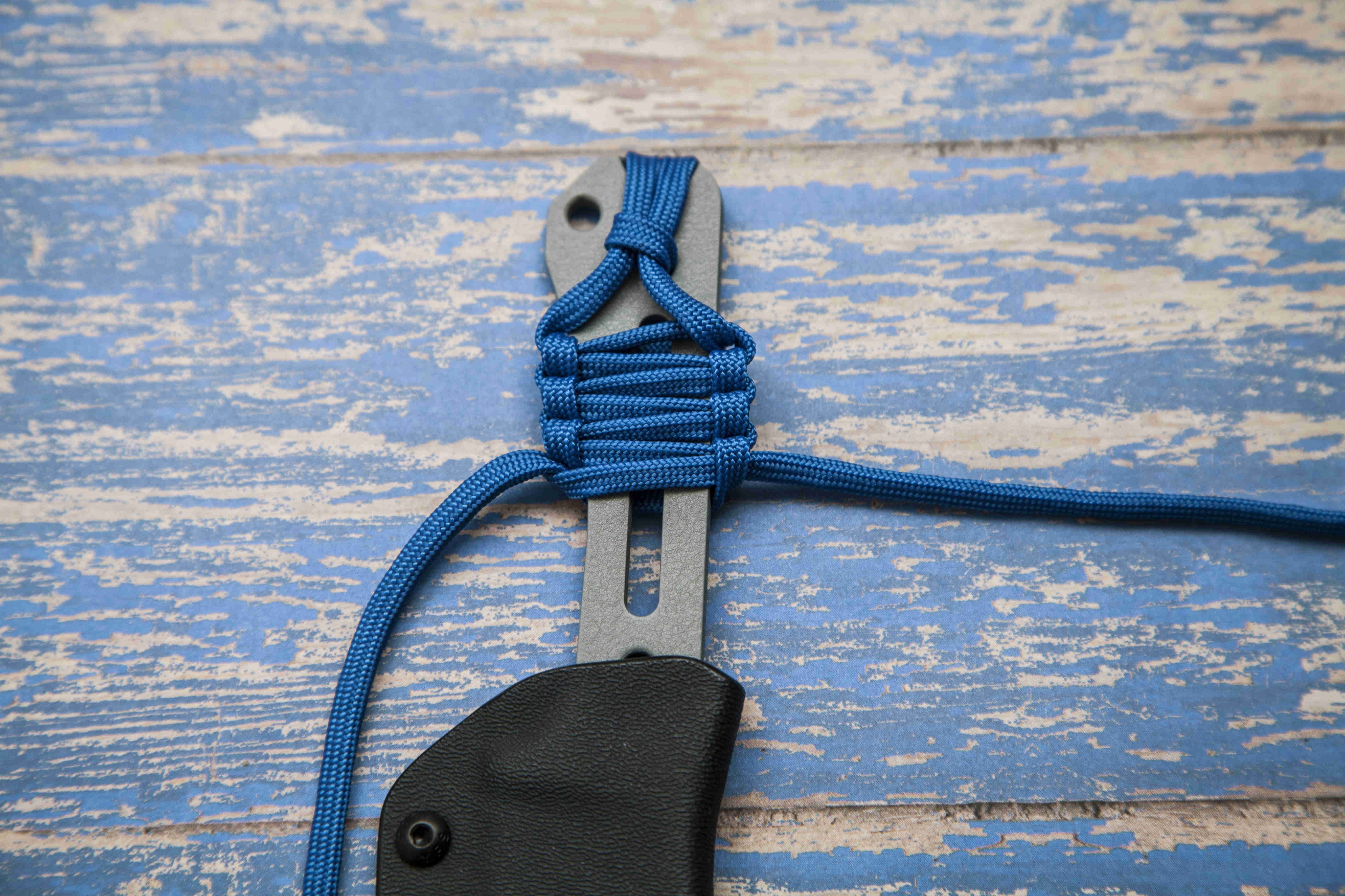 技能贴无法错过的伞绳刀柄编织教程图解