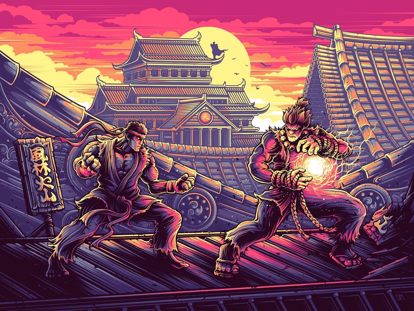 图片[20] - 宅人必懂！插画大师《重现游戏名场面》以玩家视角带你回顾经典！ - xizi