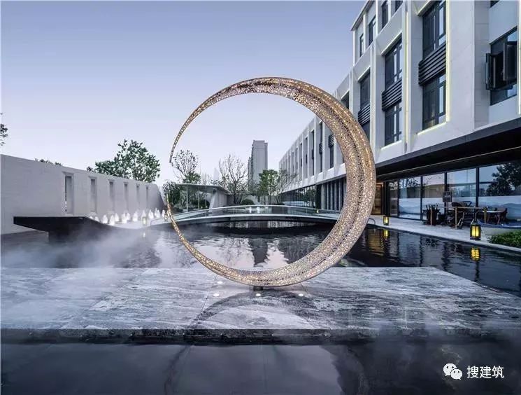 一建网架特色示范区的点睛之笔景观雕塑多图