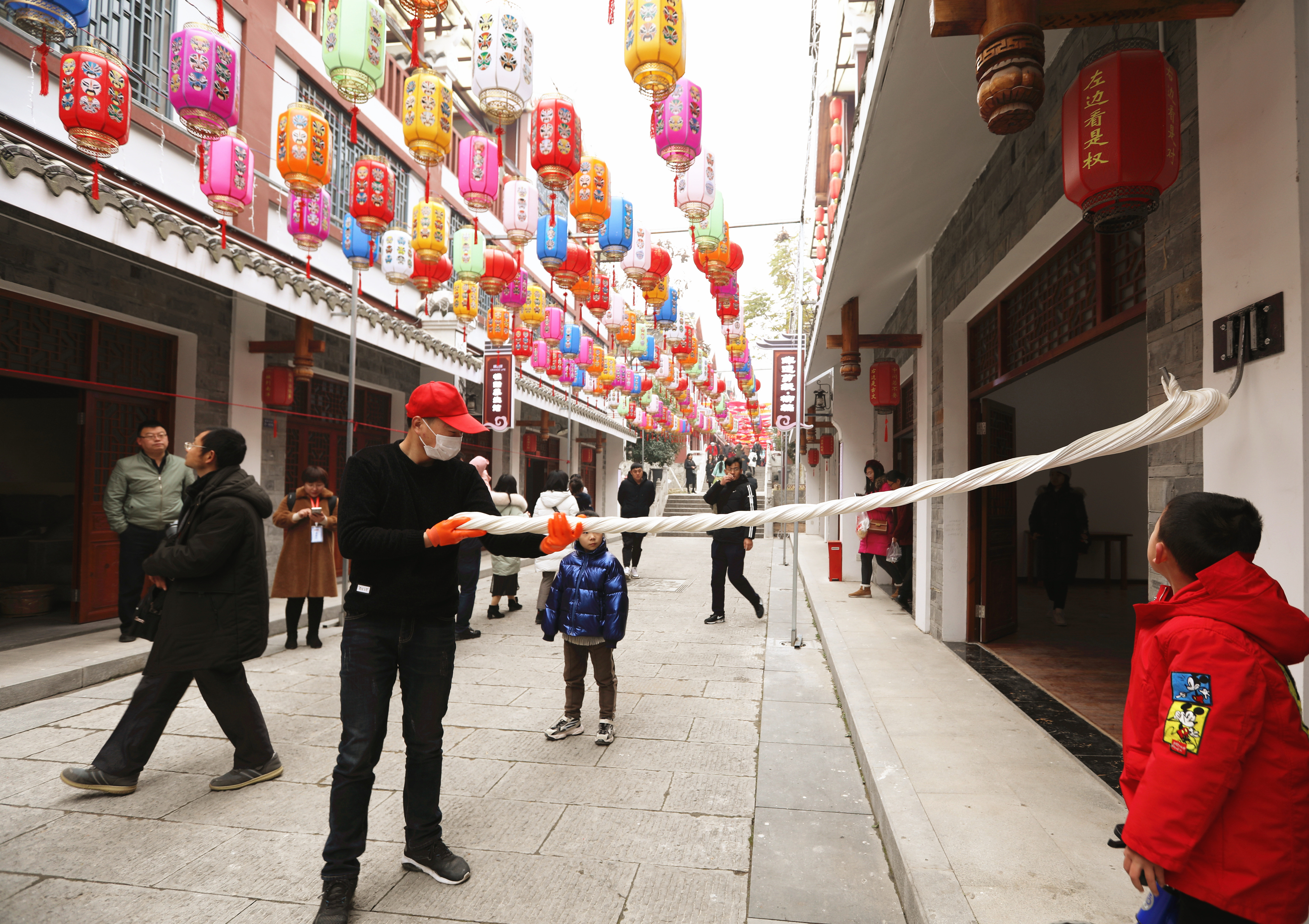 热闹古代街道图片图片