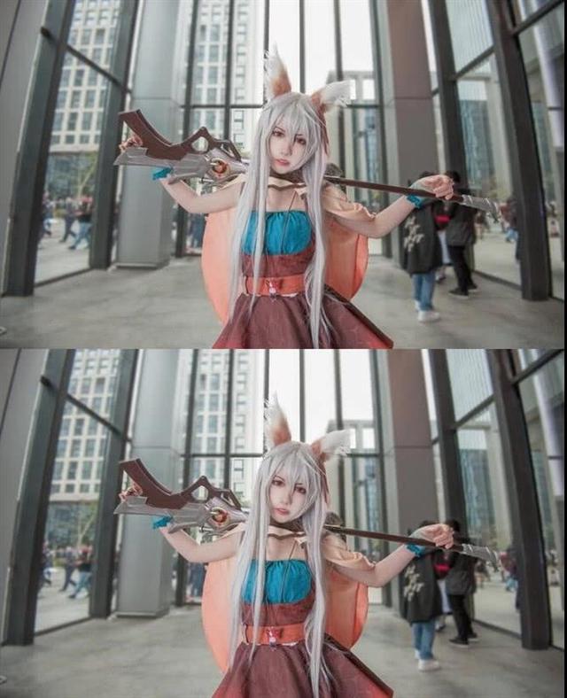 漫展遇到女版百里守约腿比狙击枪还长一截我拍了好久才走