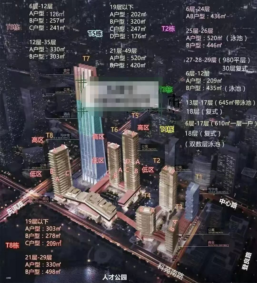 深圳湾一号 | T3 整层1.6亿_湾区