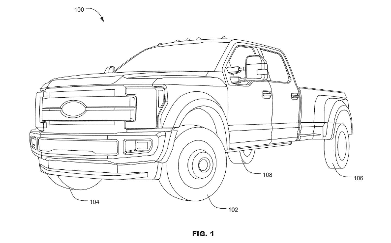 福特提交四轮转向技术专利申请有望应用于旗下f系列皮卡