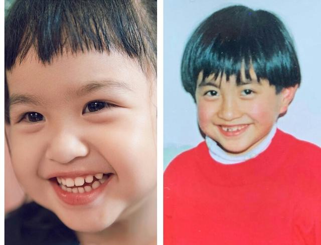 饺子扎双马尾已有少女模样,笑容有感染力_包贝尔