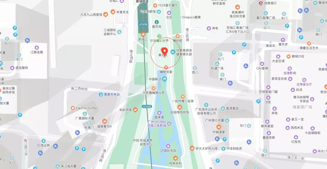 花城汇地下停车场地图图片