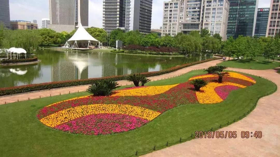 布置了花 坛 花 境先来看城市绿化方面的升级成果▽跟着小布一起来看