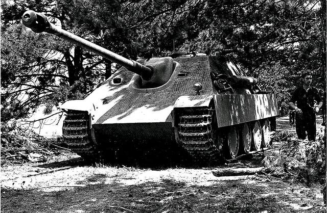 二战后期德军精品猎豹歼击车是盟军在阿登森林中无法忘却的梦魇
