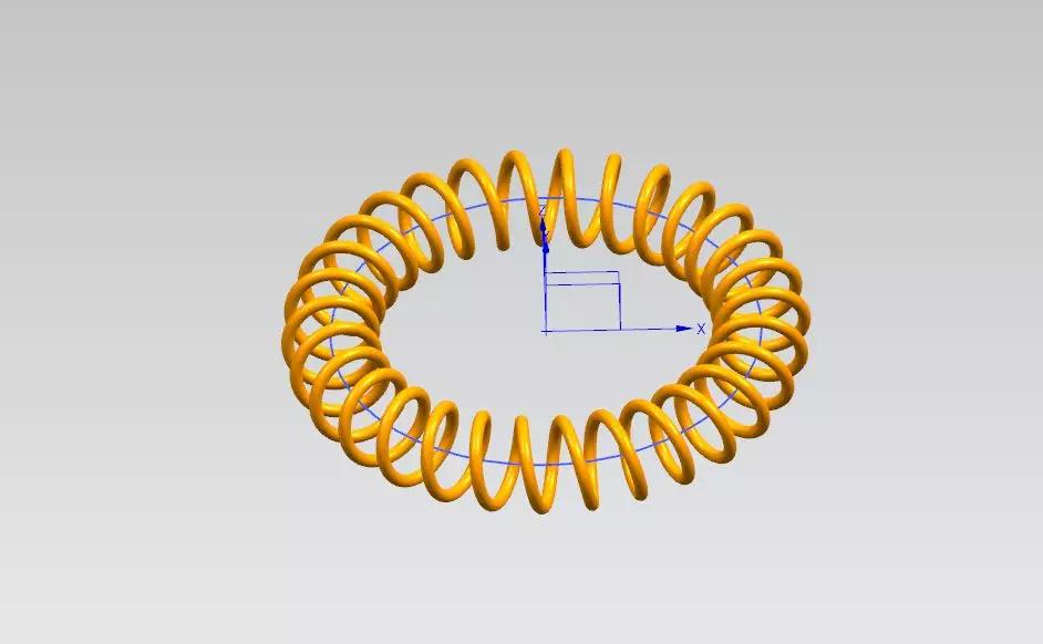 ug畫螺旋彈簧的方法,一看就會