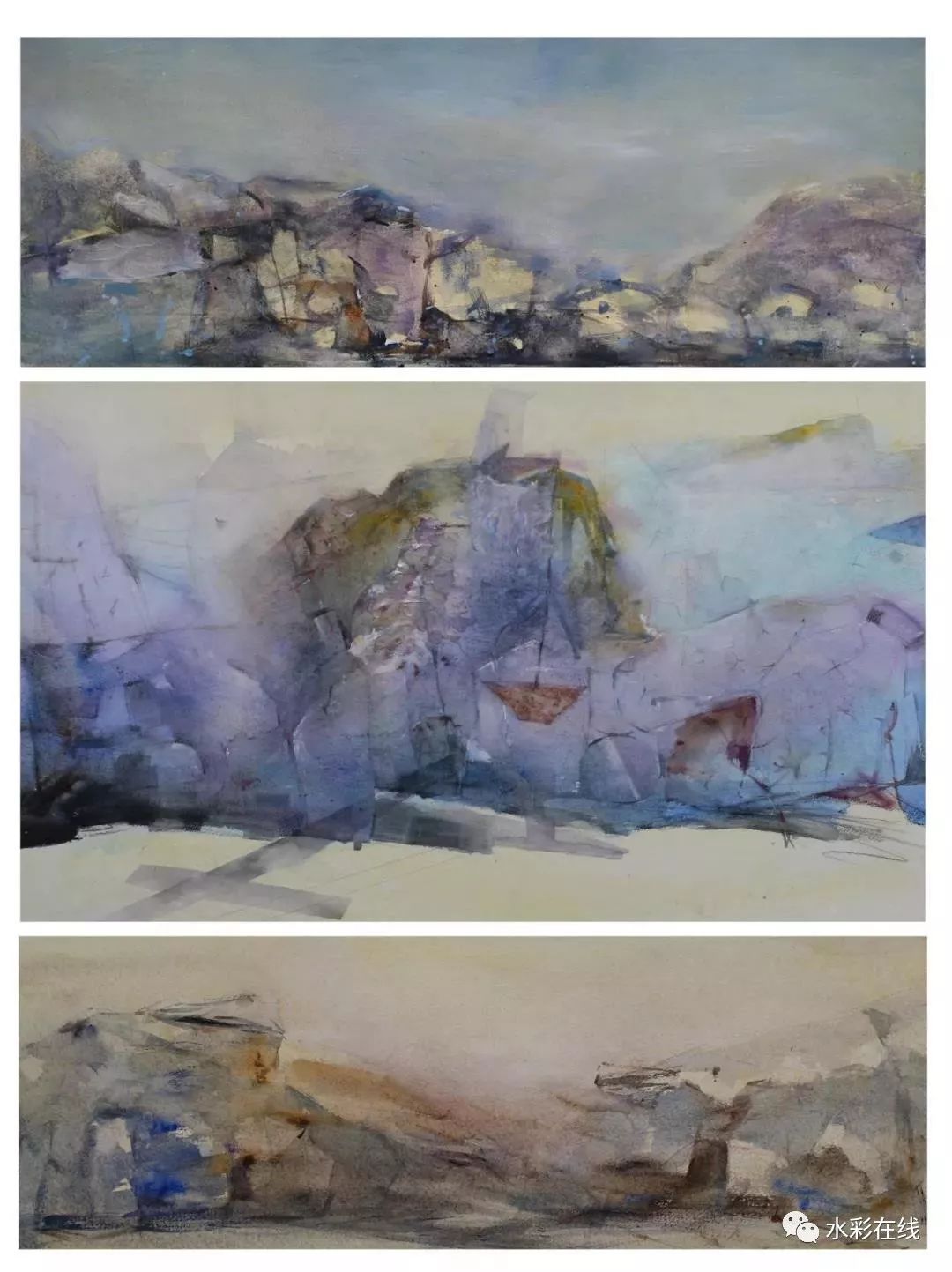 周立明水彩作品