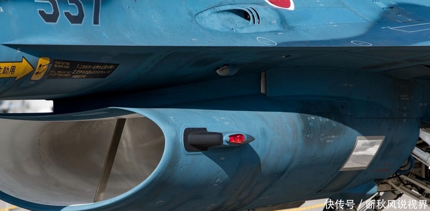 细品三菱重工f2战斗机蒙皮钣金工艺一流做工最好的三代机