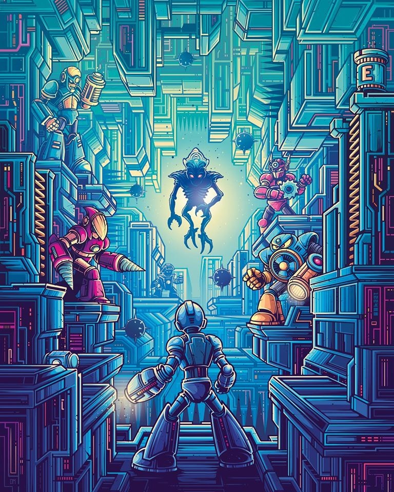 图片[14] - 宅人必懂！插画大师《重现游戏名场面》以玩家视角带你回顾经典！ - xizi