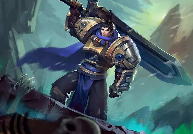 lol:无视版本的上单英雄盖伦,正确的连招方式你应该要了解_技能