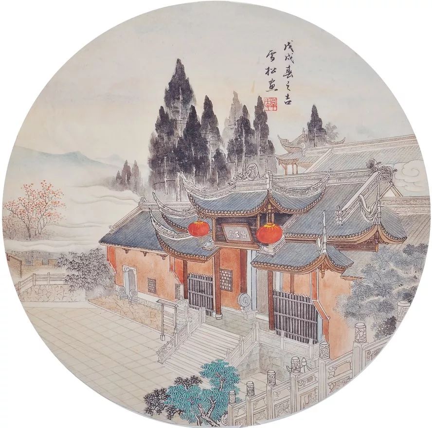 欣赏|画家眼中的蚩尤九黎城,太美了!