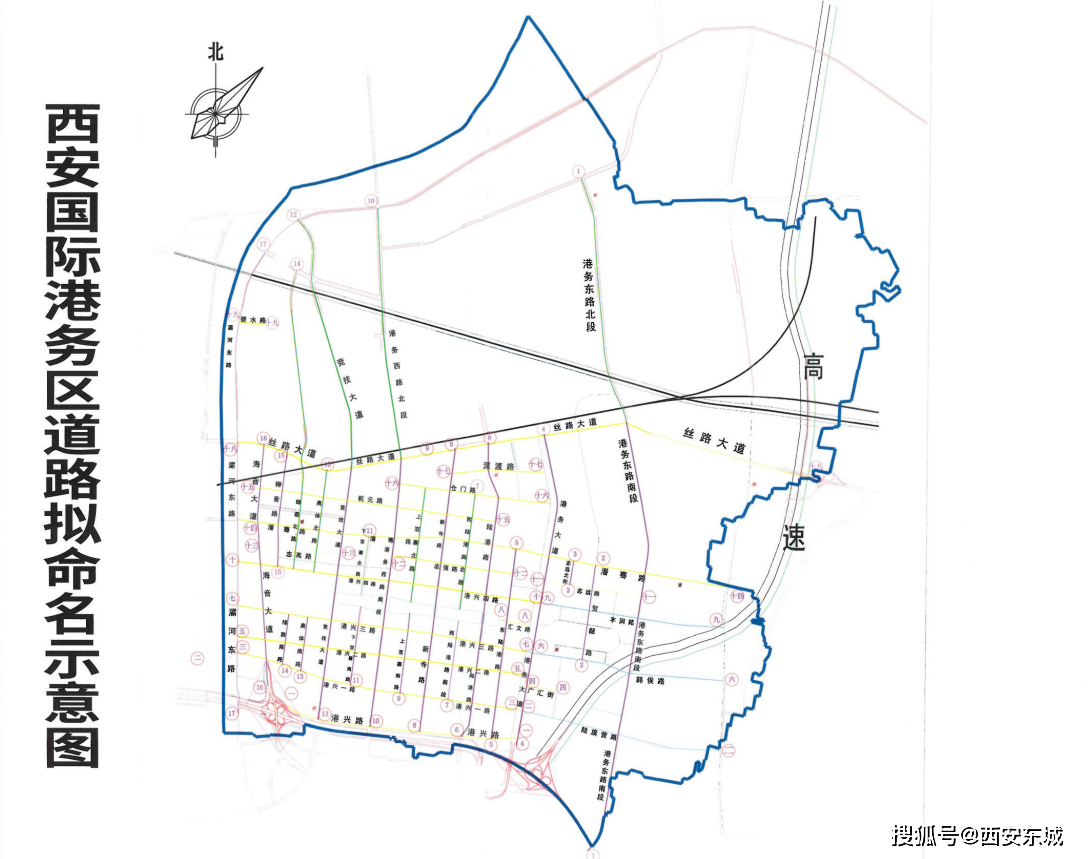 纺渭路规划详细图图片