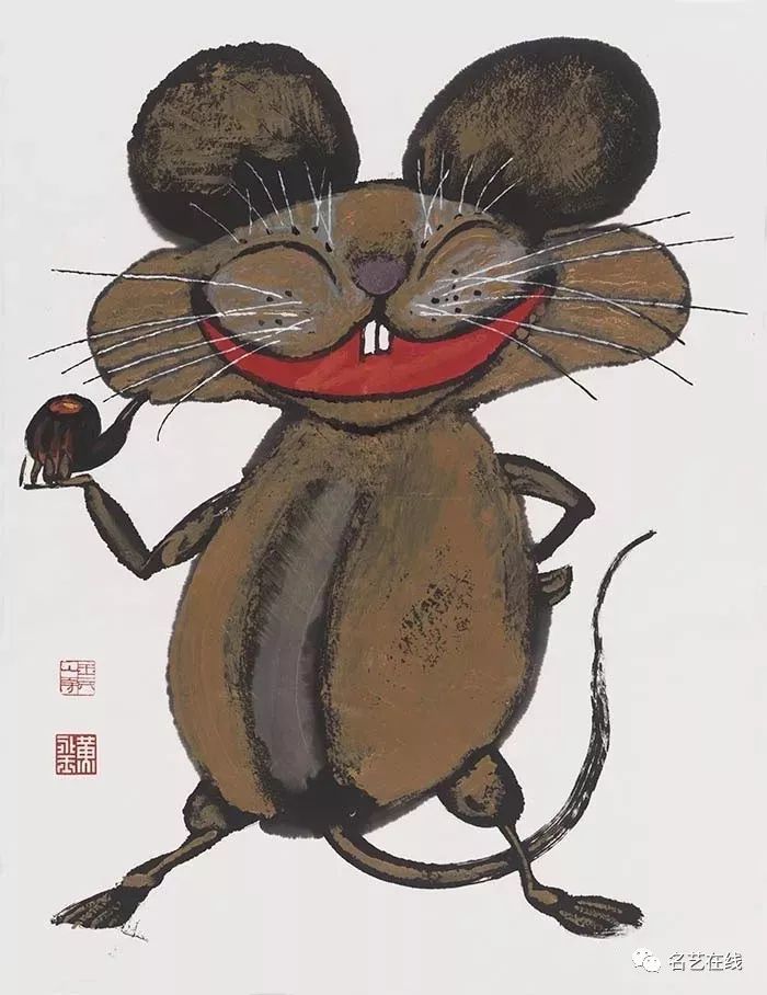 这么多画家画的老鼠快成老鼠精了
