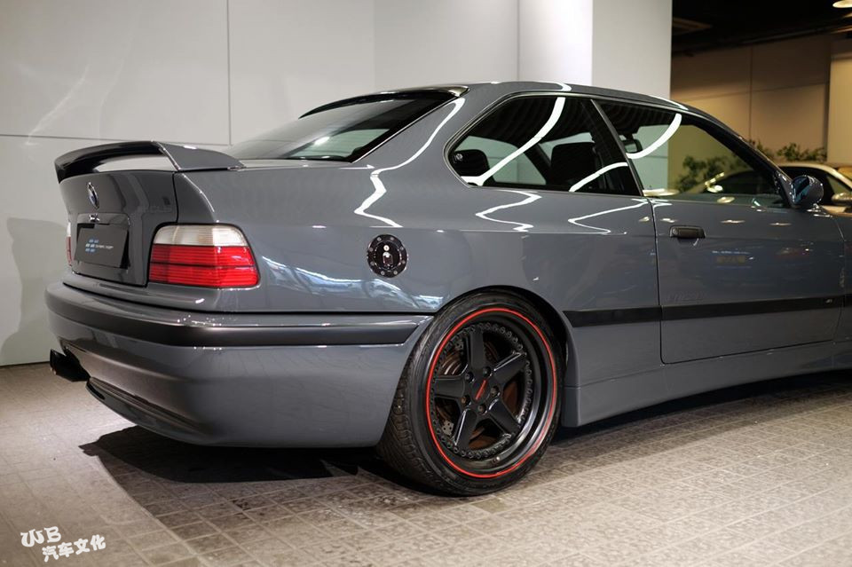 95年的街道利器320匹马力的双门轿跑bmwm3e36